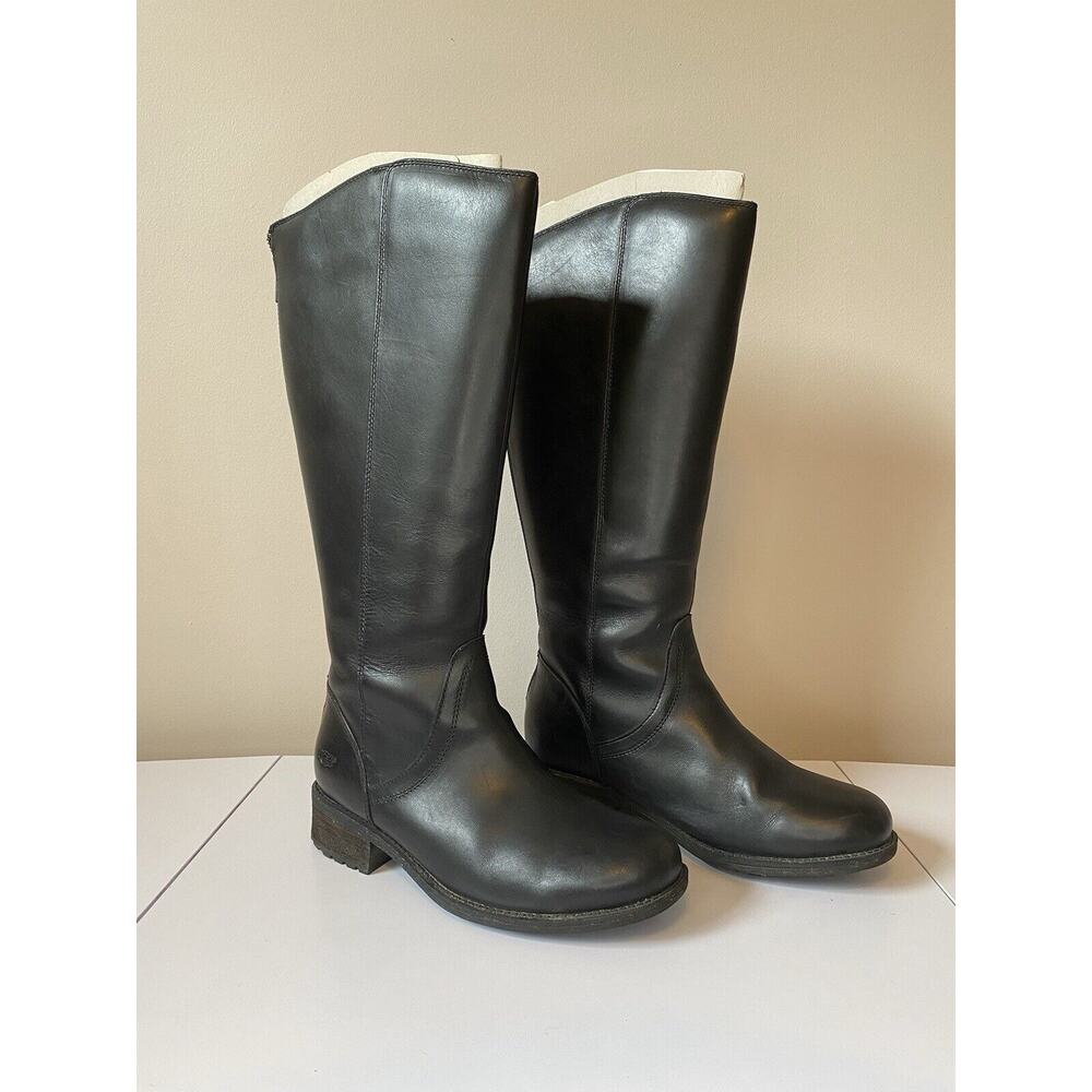 UGG Seldon Boots Women’s Black Tall Leather Riding Boot Size 7.5